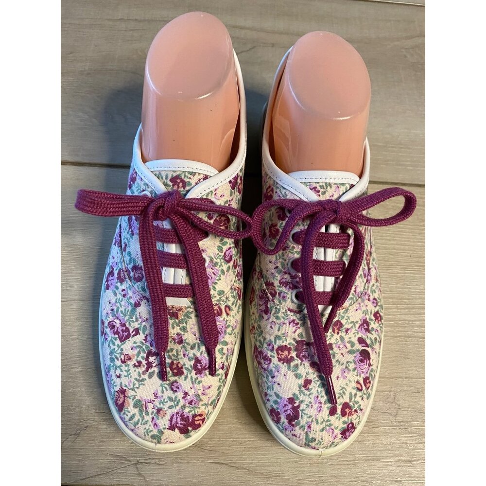 Hotter UK Mabel Floral Sneakers Tennis Shoes Size 8.5 - Picture 2 of 10
